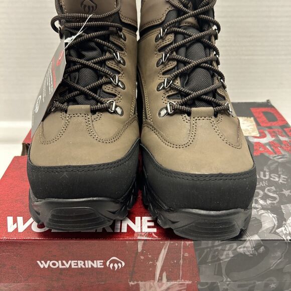 Mens Wolverine Spencer Insulated Work/Hiking Boot Waterproof Leather Sz 10EW New - Picture 6 of 10